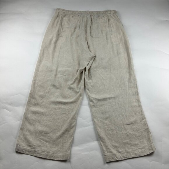 Old Navy Flax Linen Blend Wide Leg Lounge Pant XL - Picture 7 of 8